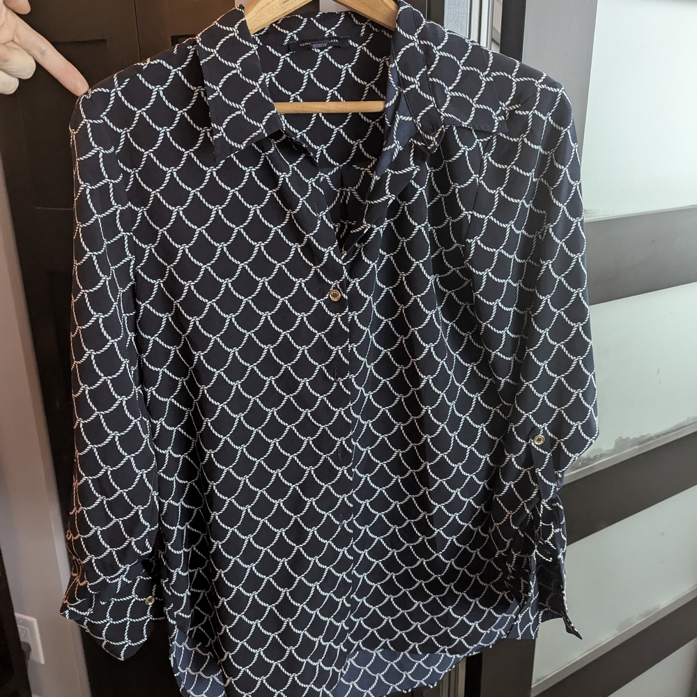 Rope Patterned Women's Top